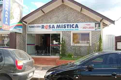 Fachada da Organização Social de Luto Rosa Mística em Jales